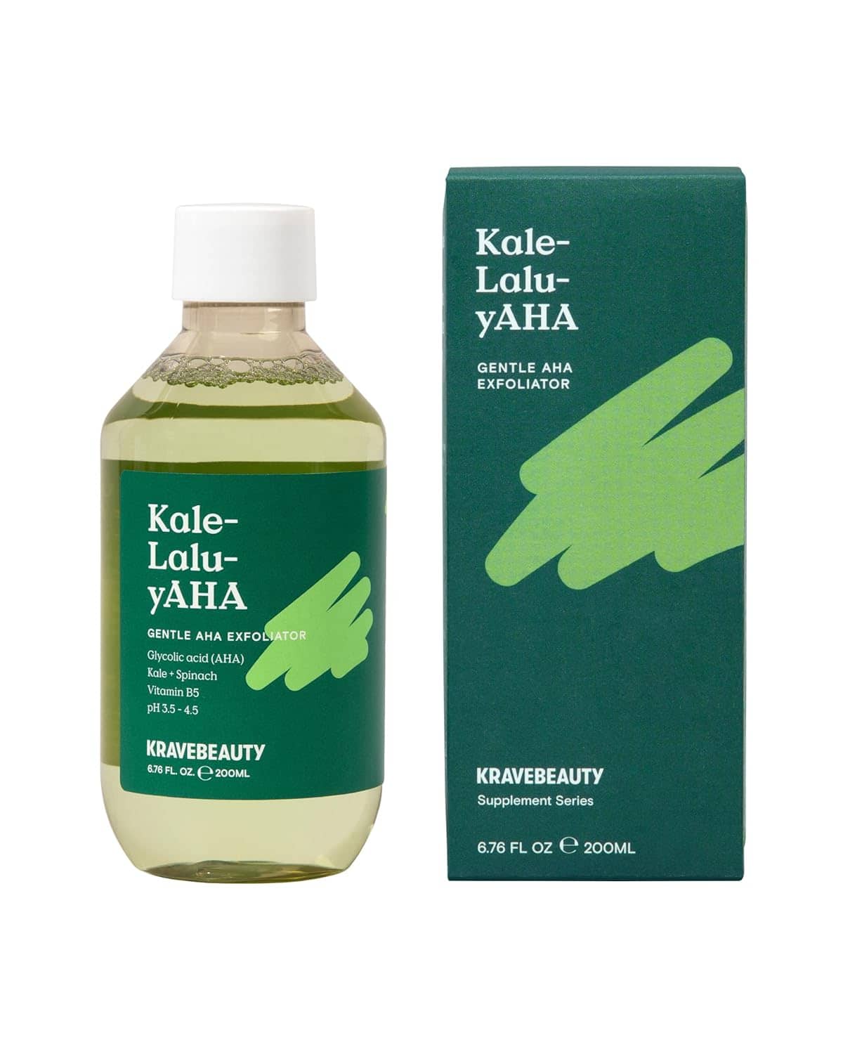 KraveBeauty Kale-Lalu-yAHA, Gentle 5.25% AHA Exfoliator