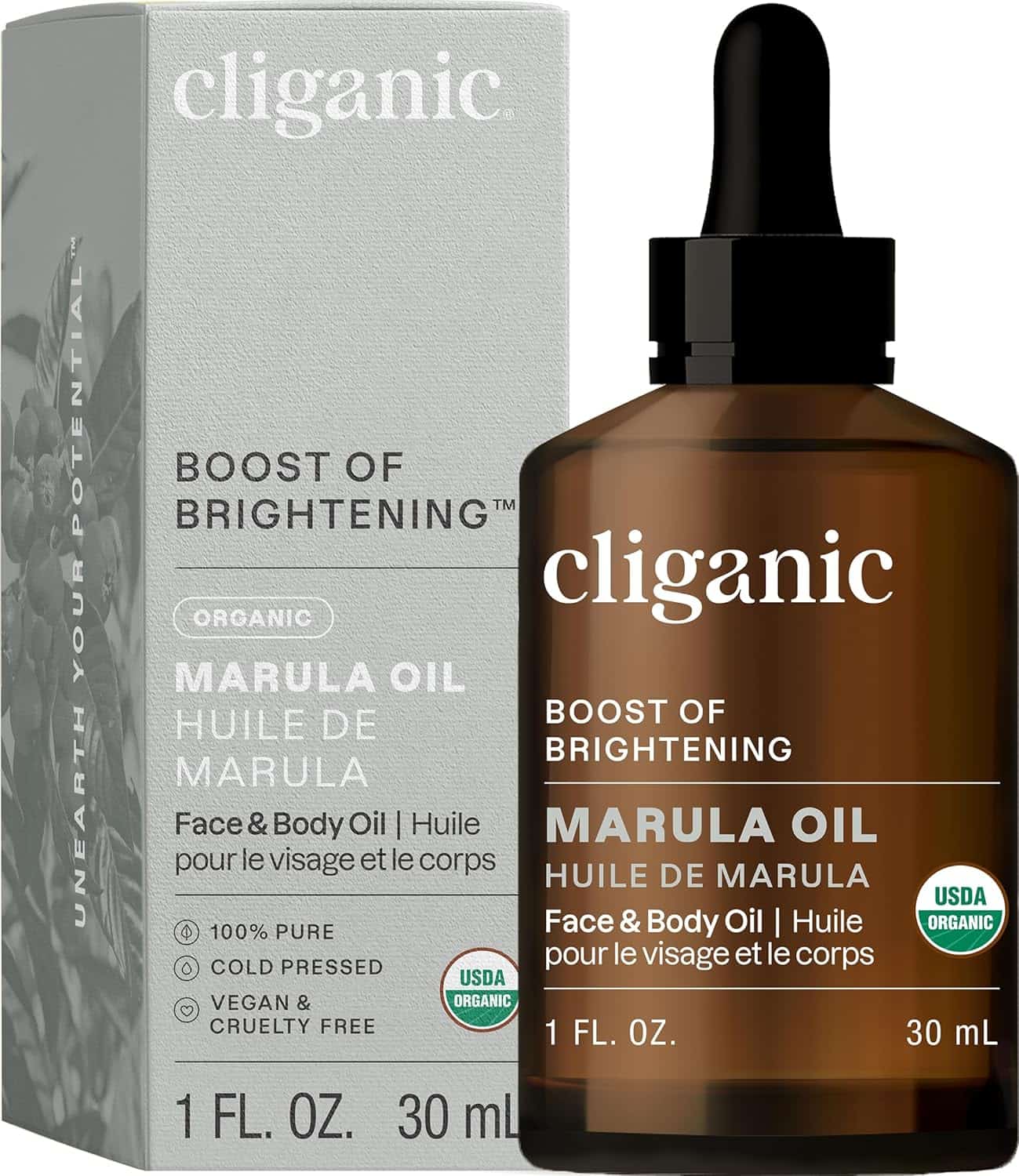 Best Face Oils for Anti Aging 74 Cliganic Organic Marula Oil