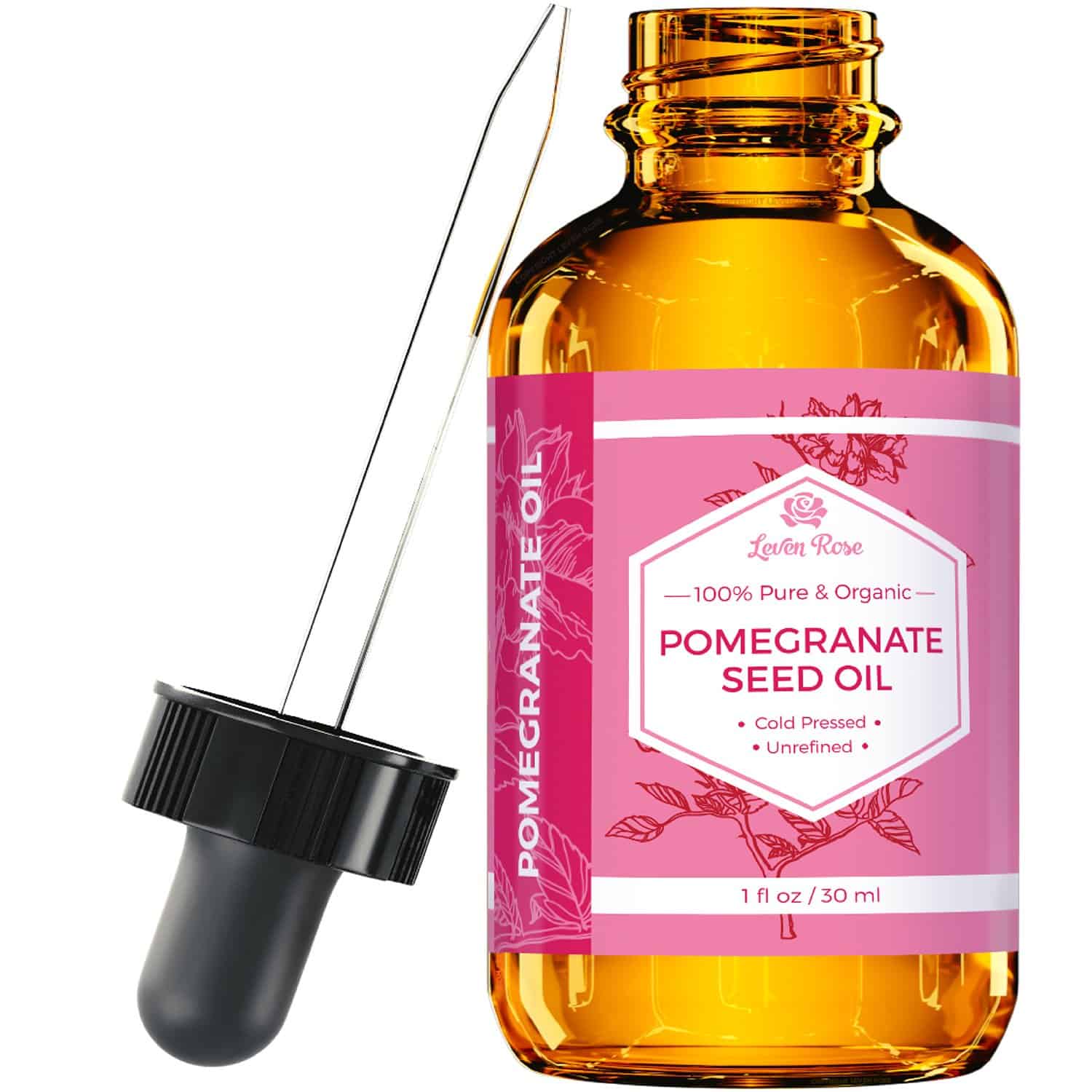 Best Face Oils for Anti Aging 76 Leven Rose Pomegranate Seed Oil