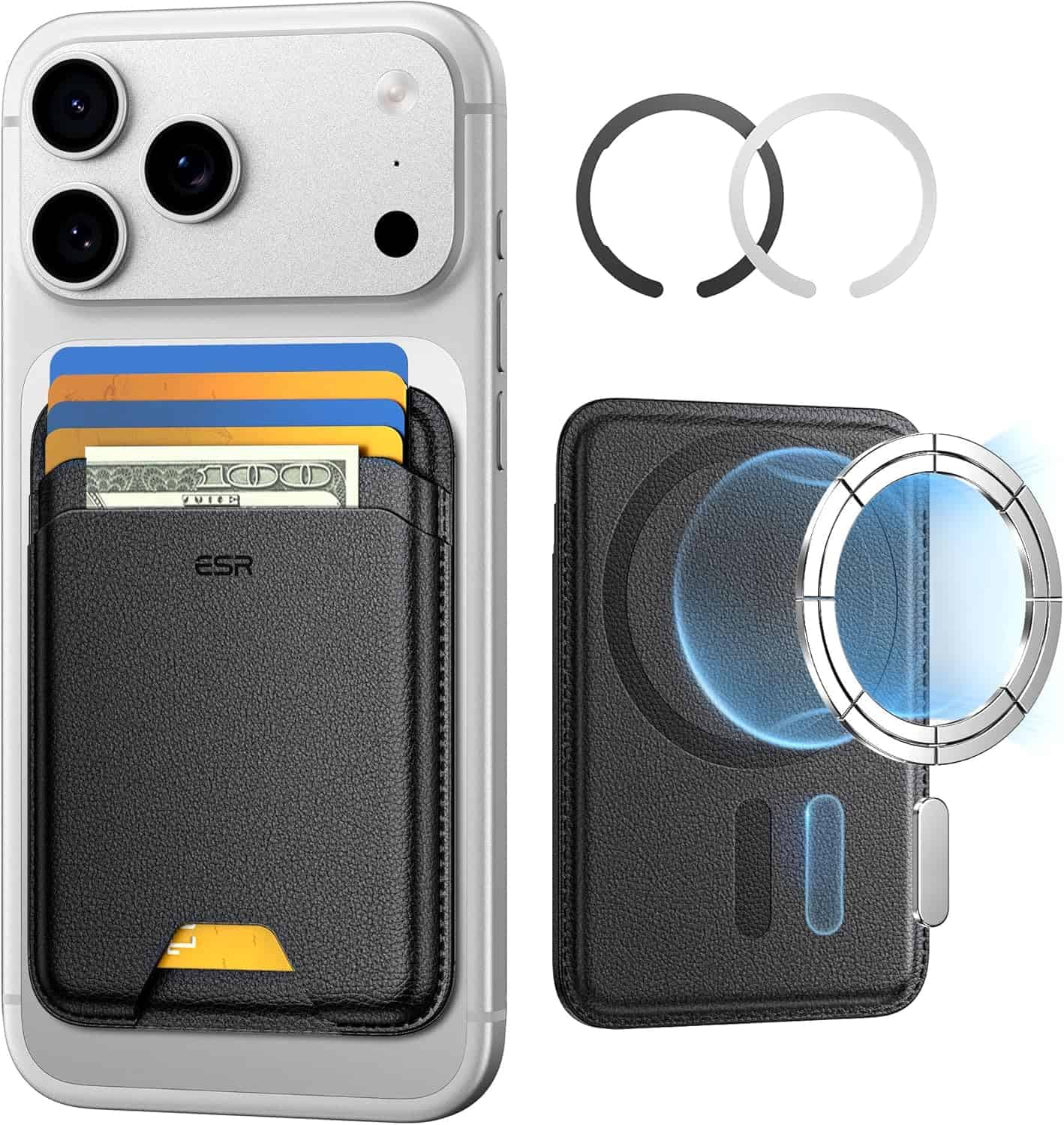 MagSafe Wallet, 5-Card Holder With RFID Blocking