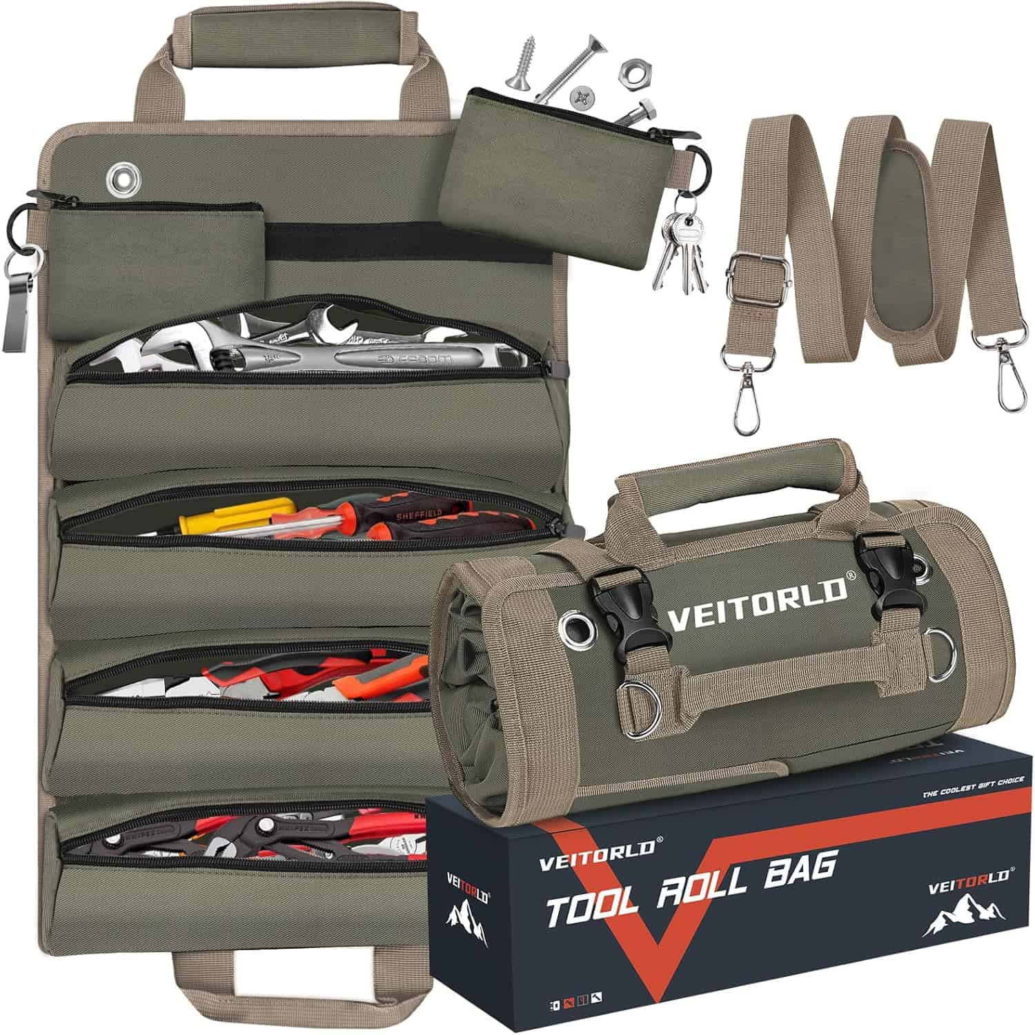 Tool Roll Up Bag