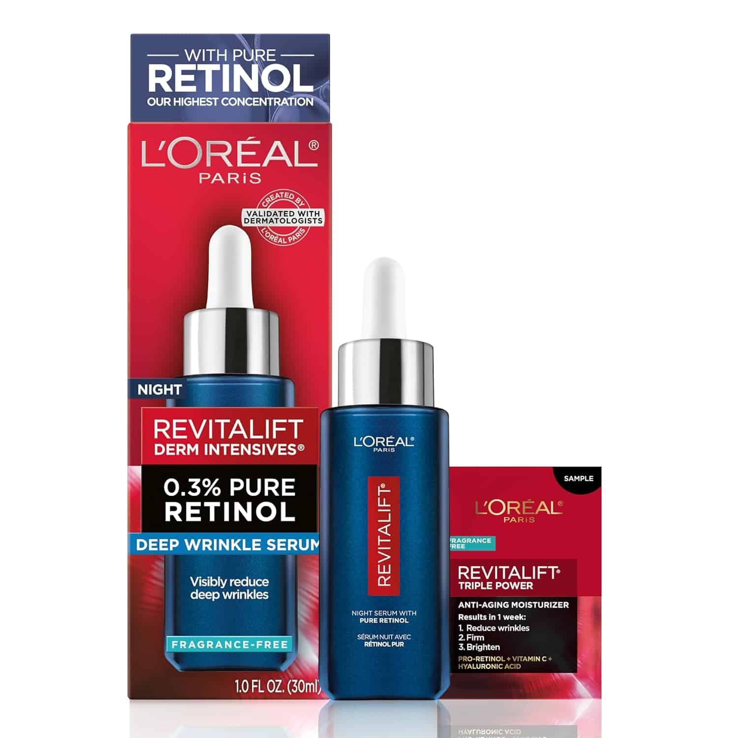 L'Oreal Paris Revitalift 0.3% Pure Retinol Night Serum