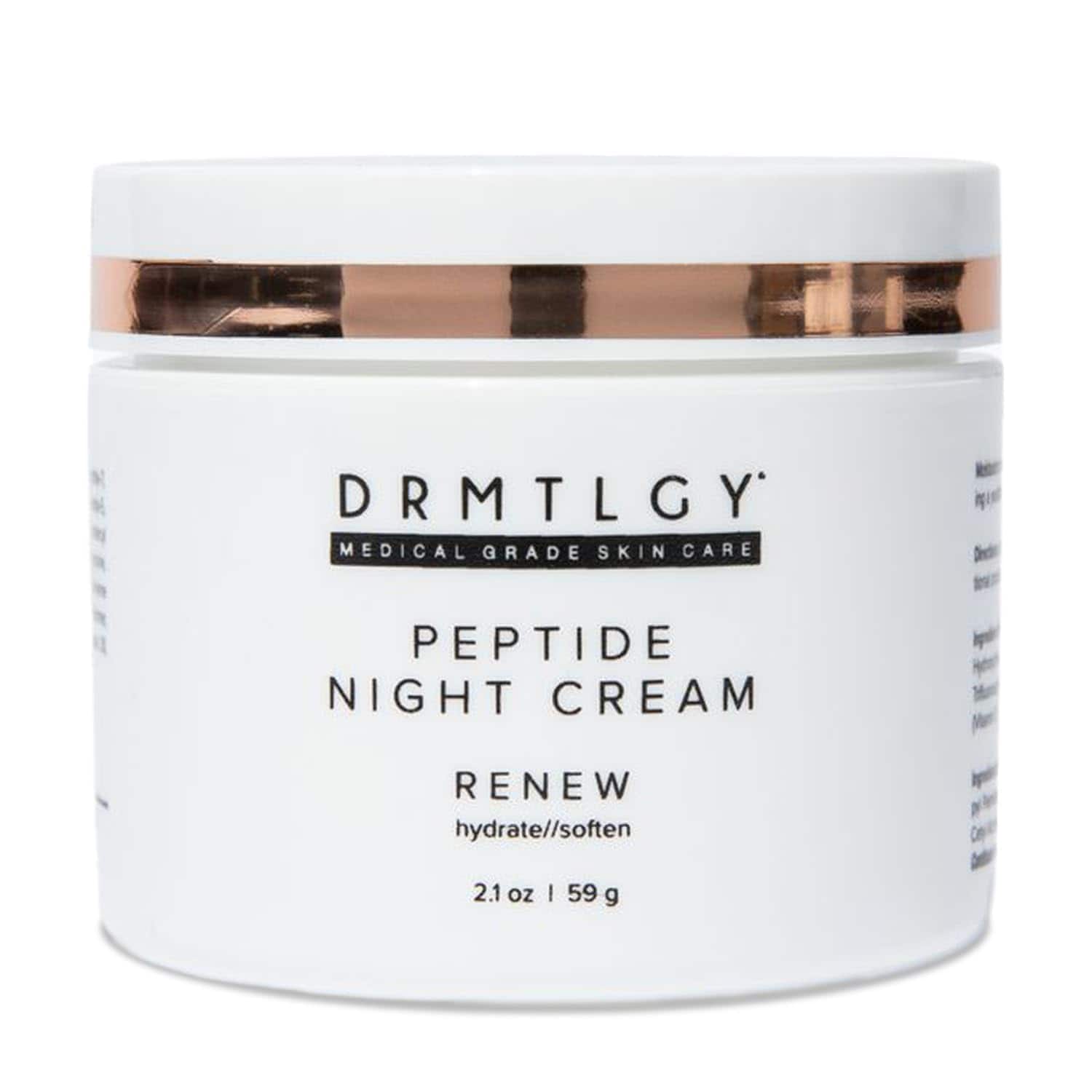 DRMTLGY Peptide Night Cream Face Moisturizer