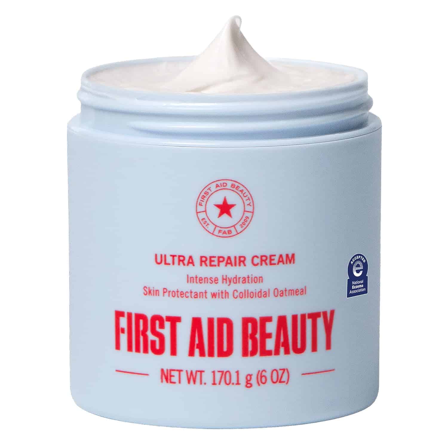 First Aid Beauty Ultra Repair Cream, Intense Hydration Face & Body Moisturizer with Colloidal Oatmeal