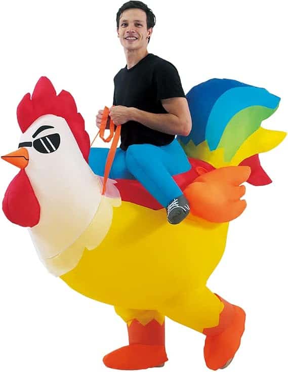 Inflatable Chicken Costume