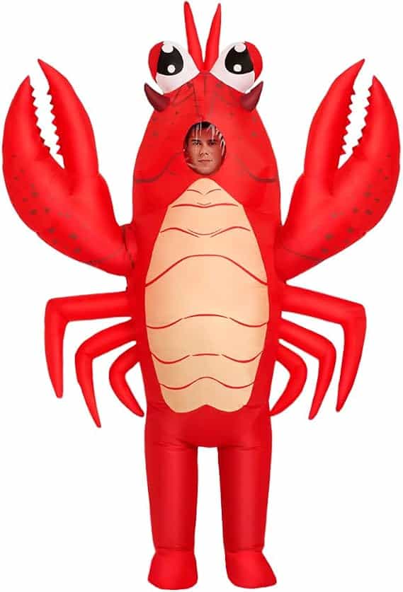Inflatable Lobster Costume Adult